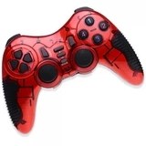 Resim Platoon PL-2585 Double Shock Controller Usb Game Pad PC Oyun Kolu Kırmızı 