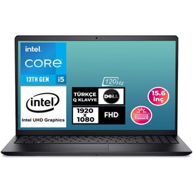Resim Dell Vostro 3530 i5-1334U 16 GB RAM 1 TB SSD 15.6\ Freedos N3409PVNB3530_U Zi701 