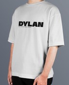 Resim Bob Dylan - Bir Fincan Kahve Uğruna Oversize Tişört 