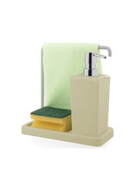 Resim Primanova Luna Askılı Mutfak Sıvı Sabunluk Bej 