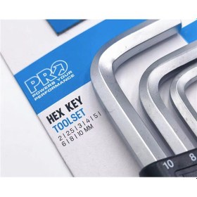 Resim Pro Hex Key Bisiklet Alyan Seti 2-10mm Arası 8'li Set 
