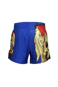 Resim DO-SMAI Dijital Baskılı Strong Kick Boks Fitness Boks Muay Thai Antrenman Şortu Spor Şort Mts212 