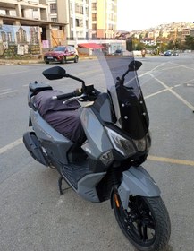 Resim Motocam Sym Joyride 300 Ön Cam 2023-2026 Model 75cm Füme Renkli 4mm Uzun 