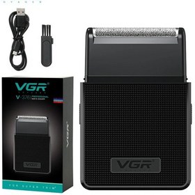 Resim Vgr Tıraş Makinesi Profesyonel Sakal Düzeltici Elektrikli Tıraş Makineleri Led Black With Box Diğer 