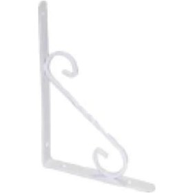 Resim Proaleteticaret Flore Ferforje Raf Altı No:2 Beyaz 1 Adet 