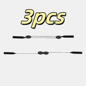 Resim Fochsia 3 Adet Ayarlanabilir Spor Gözlük Kayışı Modern Minimalist Esnek Silikon Gözlük Askısı 