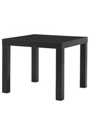 Resim IKEA Lack Orta Yan Sehpa Masa Siyah 55x55 Cm Mobilya 