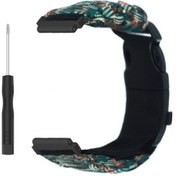 Resim Symbee Amazfit T-rex Ultra İçin Çok Fonksiyonlu Dışarıda Kullanıma Uygun Askeri Stili Ayarlanabilir Bileklik Kordonu Deniz Kamufle 