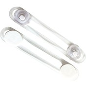 Resim Shineyee 2 Adet Şeffaf Çocuk Güvenlik Kilidi - Dolap, Buzdolabı Ve Çekmeceler İçin Yapışkanlı Kilit Sistemi Şeffaf 