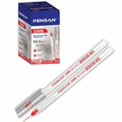 Resim Pensan Tükenmez Kalem Üçgen Kırmızı 0,5 MM 50 Li 2305 