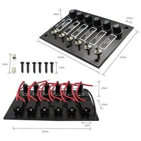 Resim Novahub 6 Gruplu Sallama Anahtarı Aos3045 Panel, Yüksek Kalite Diğer 