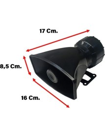 Resim Drs Tuning Oto Polis Sireni Uzaktan Kumandalı 4 Sesli 12 Volt 50 Watt 