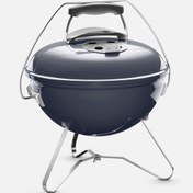 Resim Weber Smokey Joe Premium Mavi 37 cm Kömürlü Mangal 1126804 
