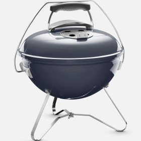 Resim Weber Smokey Joe Premium Mavi 37 cm Kömürlü Mangal 1126804 
