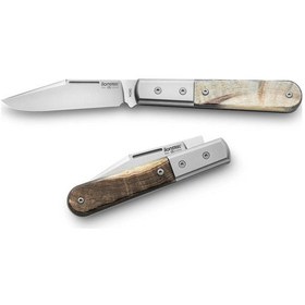 Resim Lionsteel Barlow Koç Boynuzu Çakı Kahverengi 