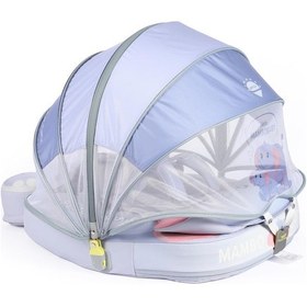 Resim Mambobaby Yüzme Simidi - Fil, Emniyetli, Gölgelikli Ve Ayak Destekli 