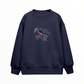Resim Puma - Çocuk Sweatshirt - Lacivert / 3-4 