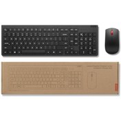 Resim Lenovo Essential 4X31N50744 Kablosuz Q Klavye Mouse Set 