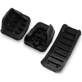 Resim Paslanmaz Araba Pedalları Volkswagen Polo Vw Golf 4 Bora Beetle Rsi Gtı R32 İçin A3 8l Koltuk Paslanmaz Çelik Ölü Pedal Ayak Dayanağı Mt 