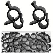 Resim Gateesat 20 Adet Karavan Tenteliye Kancası Yan Montajlı Pratik Kamp Ekipmanları 