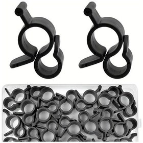 Resim Gateesat 20 Adet Karavan Tenteliye Kancası Yan Montajlı Pratik Kamp Ekipmanları 