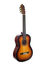 Resim Valencia Vc304Asb Klasik Gitar 4/4 Antik Sunburst Mat + Kılıf + Pen 