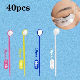 Resim 40 adet Tek Kullanımlık Kirpik ve Ağız Aynası - Taşınabilir Plastik Cam Makyaj Aynası Kirpik Transferleri, Diş Tıbbı ve Evcil Hayvan Bakımı için - Cilalı Yüzey, Pil Gerektirmez, Dayanıklı Plastik Çerçeve, Bakım Aksesuarları, Karikatür Teması, Basit Fonksiyonel Tasarım 