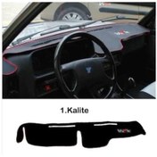 Resim Ön Cam Halısı Tofaş Uyumlu Doğan Şahin Torpido Halısı Tofaş Uyumluk Logolu 