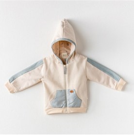 Resim Andywawa Time To Relax Bebek Ceketi AC24047 Bej 