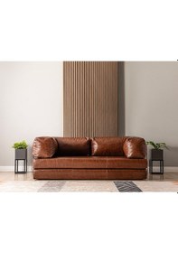 Resim Good Night Legom Klass Deri Koltuk Kahverengi 