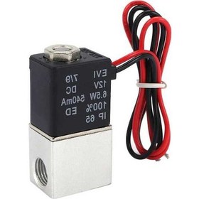 Resim Ulzyvf Dc12v 1/4 2-way Nc Solenoid Valve For Water, Air, Gas - Direct Acting Pneumatic Valves 