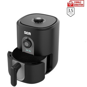 Resim SEM Sc305 Midocook Yağsız Kızartma Sıcak Hava Fritöz Airfryer Hava Fritöz Airfyer 