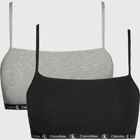 Resim Calvin Klein Unlıned Bralette 2li Sütyen Çok Renkli 