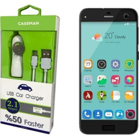 Resim Case Man Turkcell T70 Araç Şarj Cihazı Adaptör + Data Kablosu Hızlı Şarj Özellikli 