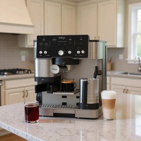 Resim Ninja Luxe Café Essential Espresso Makinesi 1600 W Espresso İçecek Türü ile Barista Assist Teknolojisi 