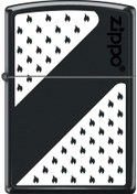 Resim Zippo Çakmak Black And White Design 218 218-069482 