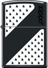 Resim Zippo Çakmak Black And White Design 218 218-069482 