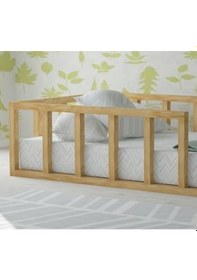 Resim Köşk_Mobilya Montessori Yatak Yerden Yatak Tüm Ölçülerde Karyola Çatısız Model 