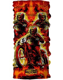 Resim ASNEOSS Pirate Parrot Dead Rider Dikişsiz Yüz Maskesi Motorcu Boyunluk Bandana Buff BAF Saç Bandı 