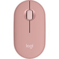 Resim Logitech Pebble Mouse 2 M350s Bluetooth Pudra Pembe Mouse 