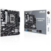 Resim ShopNova ASUS PRIME B760M-K DDR5 8000MHZ 1XVGA 1XHDMI 2XM.2 USB 3.2 MATX 1700P (12. / 13. VE 14. NESİL İŞLEMC 