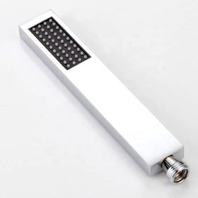 Resim Fause El Duş Başlığı Pirinç Metal Kare KE102 
