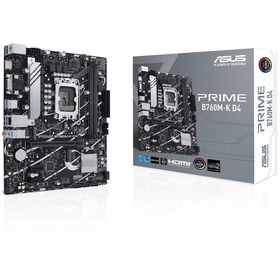 Resim Asus Prıme B760m K D4 Ddr4 Hdmı Pcıe 4 0 1700p Matx 