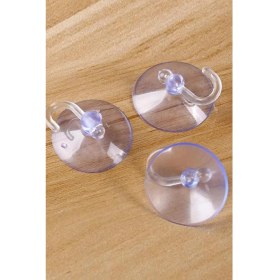 Resim Karokstore 100&APOS;LÜ Paket Kancalı Cam Vantuzu Askılık 100 Adet 1410 