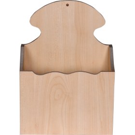 Resim Selena Ahşap Posta Kutusu - Akça 