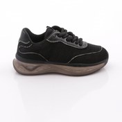 Resim Dgn Kadın Kalın Taban Sneakers Ayakkabı Siyah 12212139101 