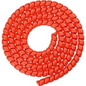 Resim Scooter Fren Hattı Boru Sarma Kablo Koruyucu Elektrikli Scooter Hattı Renk Değişimi Boru Koruyucu Kırmızı 