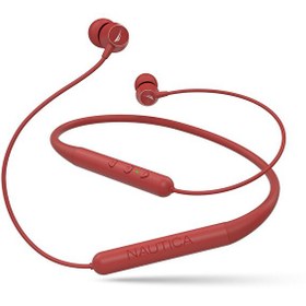 Resim B310 Stereo Boyun Askılı Kulak İçi Sporcu Kırmızı Bluetooth Kulaklık 