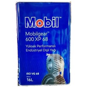 Resim Mobil Gear 600 XP 68 Yüksek Performanslı Endüstriyel Dişli Yağı 16 L 