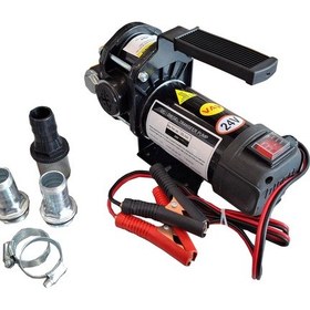 Resim 12 Volt Mazot Pompası 1" Yağ Çekme "vav" 